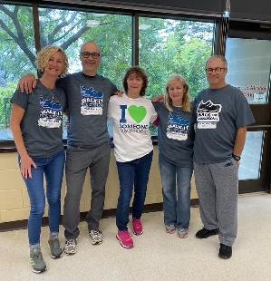 Tara Sutton, Cort Egan, Barb Swanson, Vici Egan & Larry Egan